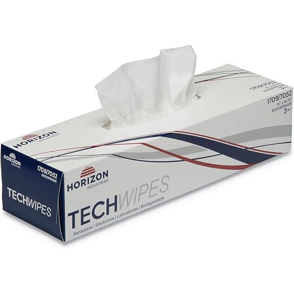 Amazon.com: 1709-3-Ply Tissue TechWipes, 15 Boxes per Case (1350
